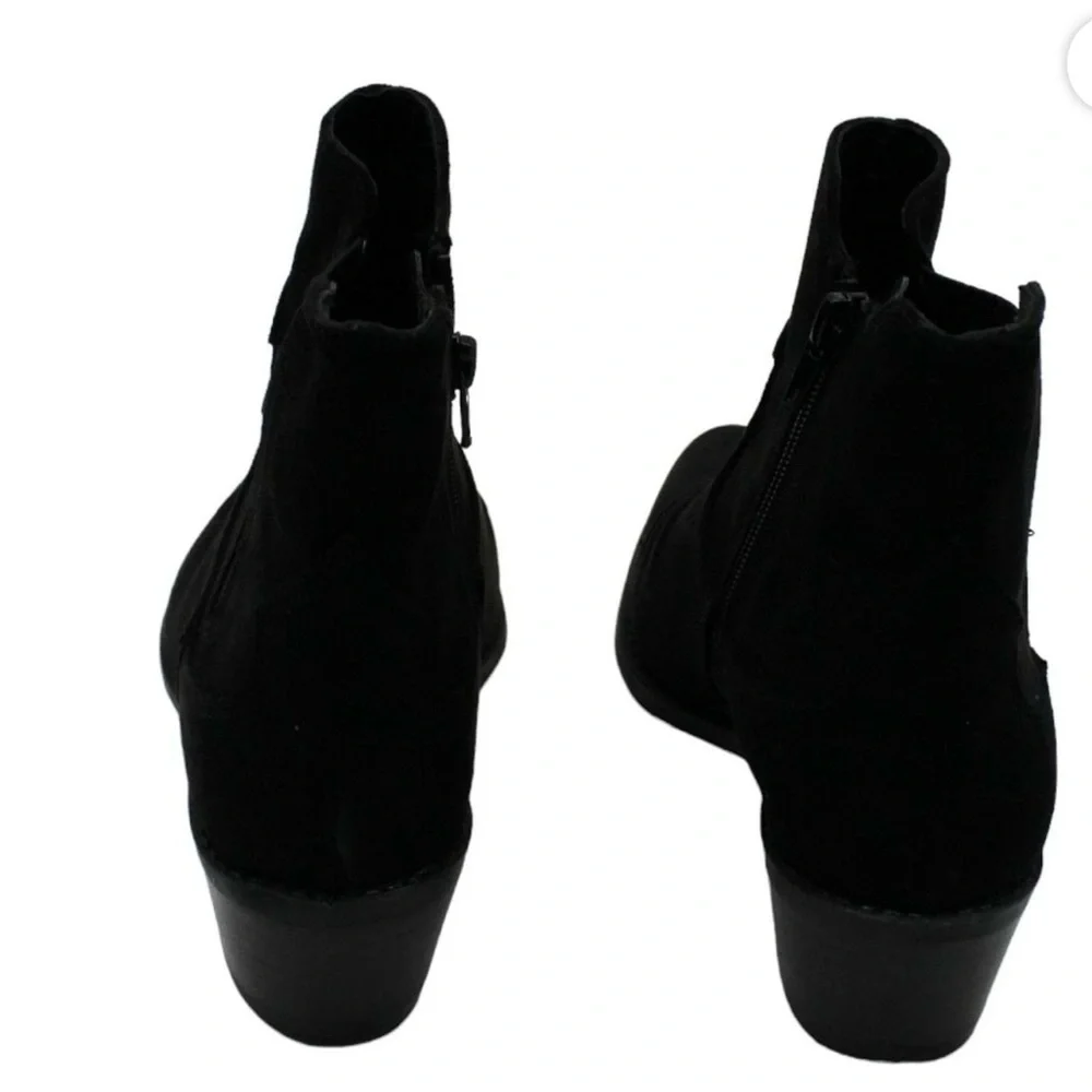 Carlos by Carlos Santana Montana Western Bootie, Black, Size 7.5, new in box